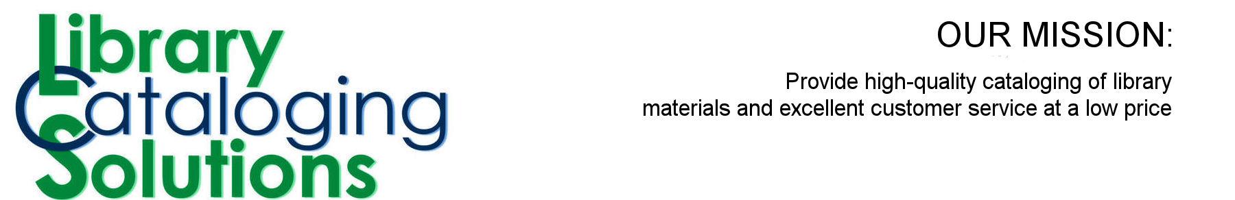 Library Cataloging Solutions Library Cataloging Solutions
